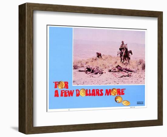 For a Few Dollars More, 1966-null-Framed Premium Giclee Print