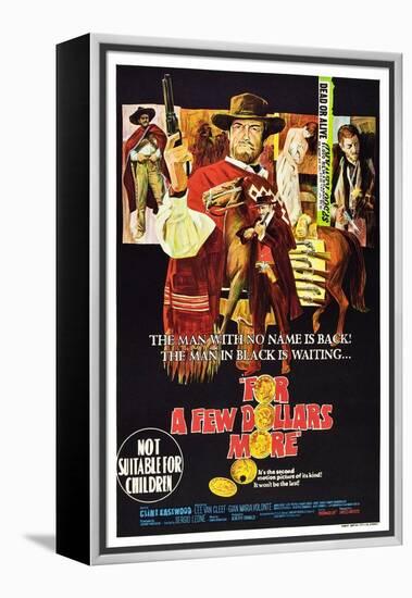 For a Few Dollars More, (AKA Per Qualche Dollaro in Piu), 1965-null-Framed Stretched Canvas