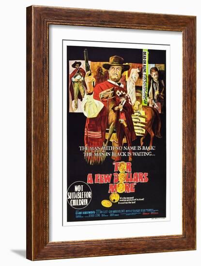 For a Few Dollars More, (AKA Per Qualche Dollaro in Piu), 1965-null-Framed Art Print