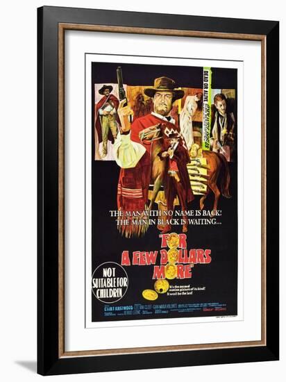 For a Few Dollars More, (AKA Per Qualche Dollaro in Piu), 1965-null-Framed Art Print