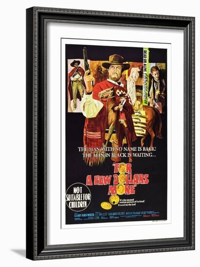 For a Few Dollars More, (AKA Per Qualche Dollaro in Piu), 1965-null-Framed Art Print