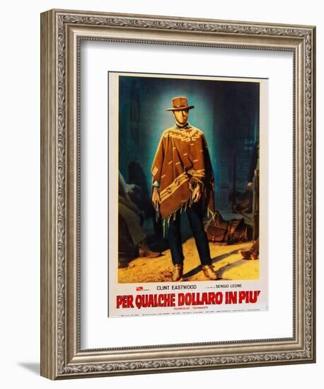 For a Few Dollars More (AKA Per Qualche Dollaro in Piu), Clint Eastwood, 1965-null-Framed Premium Giclee Print