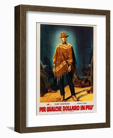 For a Few Dollars More (AKA Per Qualche Dollaro in Piu), Clint Eastwood, 1965-null-Framed Premium Giclee Print