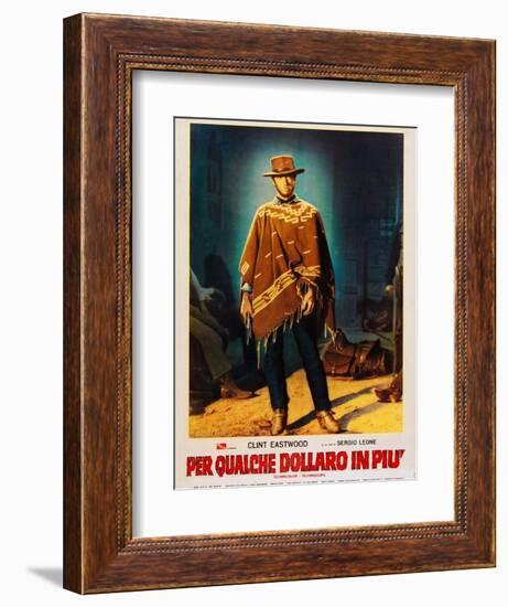 For a Few Dollars More (AKA Per Qualche Dollaro in Piu), Clint Eastwood, 1965-null-Framed Premium Giclee Print