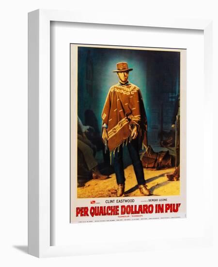 For a Few Dollars More (AKA Per Qualche Dollaro in Piu), Clint Eastwood, 1965-null-Framed Premium Giclee Print