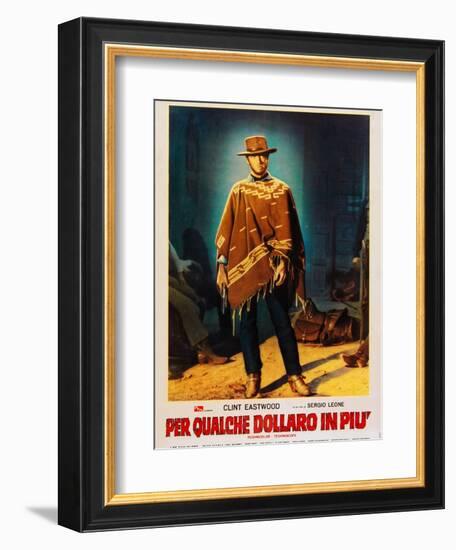 For a Few Dollars More (AKA Per Qualche Dollaro in Piu), Clint Eastwood, 1965-null-Framed Premium Giclee Print