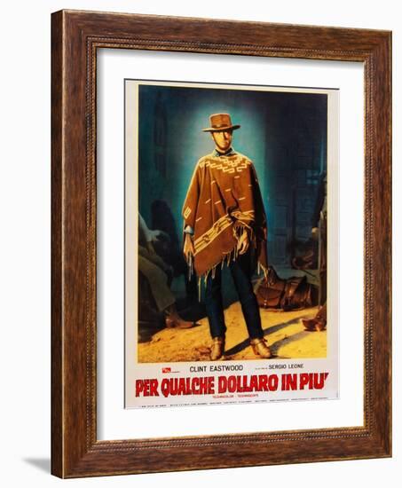 For a Few Dollars More (AKA Per Qualche Dollaro in Piu), Clint Eastwood, 1965-null-Framed Art Print