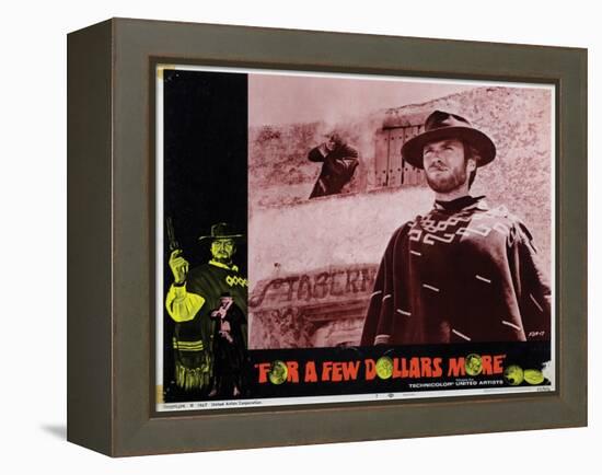 For a Few Dollars More, (AKA Per Qualche Dollaro in Piu), Clint Eastwood, 1965-null-Framed Stretched Canvas