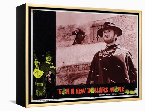 For a Few Dollars More, (AKA Per Qualche Dollaro in Piu), Clint Eastwood, 1965-null-Framed Stretched Canvas
