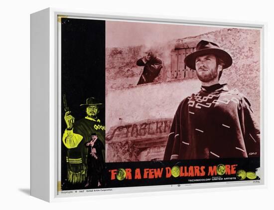 For a Few Dollars More, (AKA Per Qualche Dollaro in Piu), Clint Eastwood, 1965-null-Framed Stretched Canvas