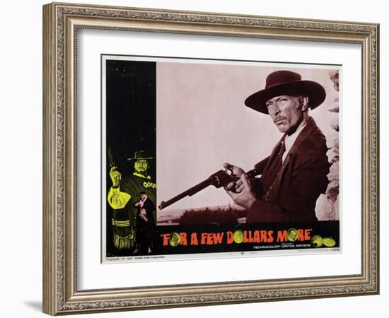 For a Few Dollars More, (AKA Per Qualche Dollaro in Piu), Lee Van Cleef, 1965-null-Framed Art Print