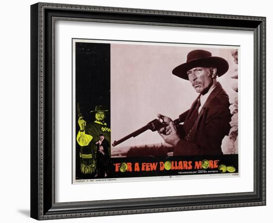 For a Few Dollars More, (AKA Per Qualche Dollaro in Piu), Lee Van Cleef, 1965-null-Framed Art Print