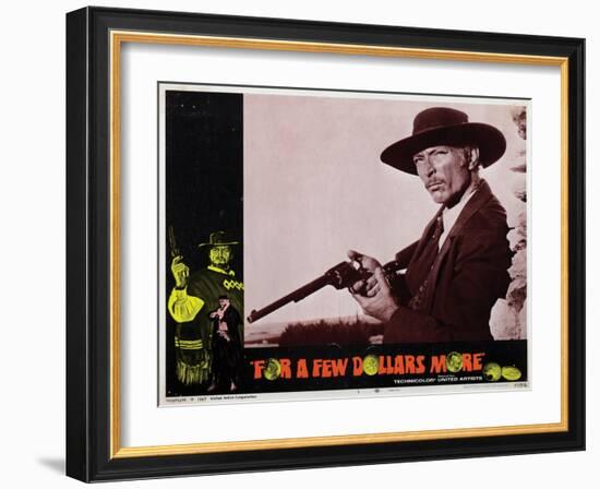 For a Few Dollars More, (AKA Per Qualche Dollaro in Piu), Lee Van Cleef, 1965-null-Framed Art Print