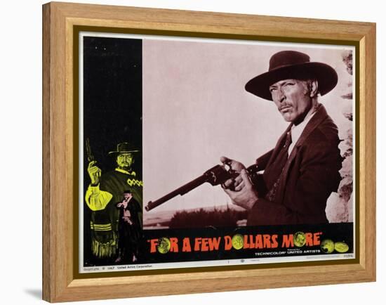 For a Few Dollars More, (AKA Per Qualche Dollaro in Piu), Lee Van Cleef, 1965-null-Framed Stretched Canvas