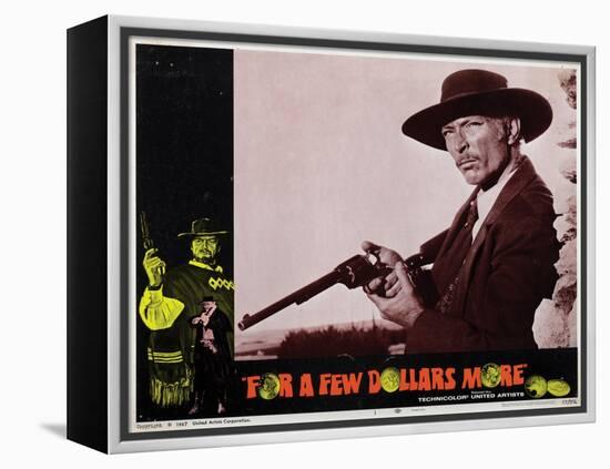 For a Few Dollars More, (AKA Per Qualche Dollaro in Piu), Lee Van Cleef, 1965-null-Framed Stretched Canvas