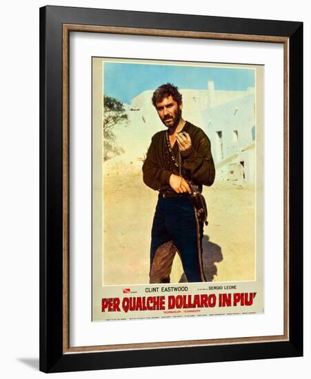 For a Few Dollars More (aka Per Qualche Dollaro In Piu)-null-Framed Art Print