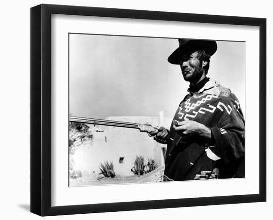 For a Few Dollars More, Clint Eastwood, 1965-null-Framed Photo