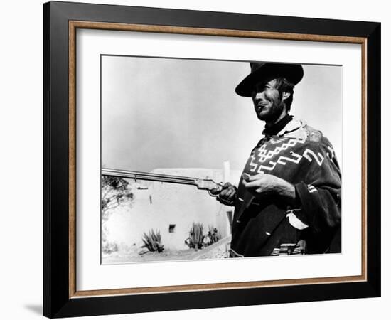 For a Few Dollars More, Clint Eastwood, 1965-null-Framed Photo