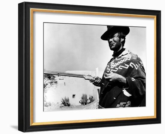 For a Few Dollars More, Clint Eastwood, 1965-null-Framed Photo