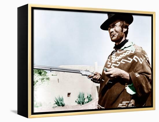 For a Few Dollars More, Clint Eastwood, 1965-null-Framed Stretched Canvas