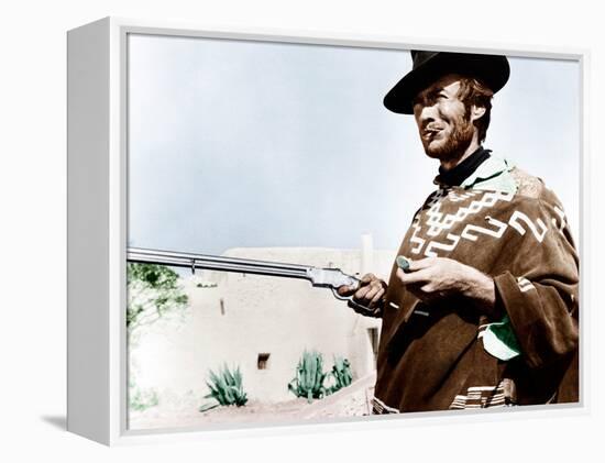 For a Few Dollars More, Clint Eastwood, 1965-null-Framed Stretched Canvas