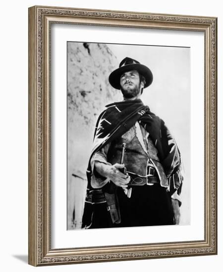 For a Few Dollars More, Clint Eastwood, 1965-null-Framed Photo