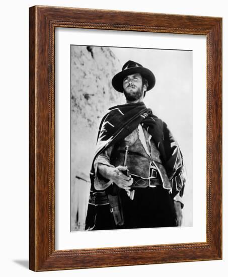 For a Few Dollars More, Clint Eastwood, 1965-null-Framed Photo