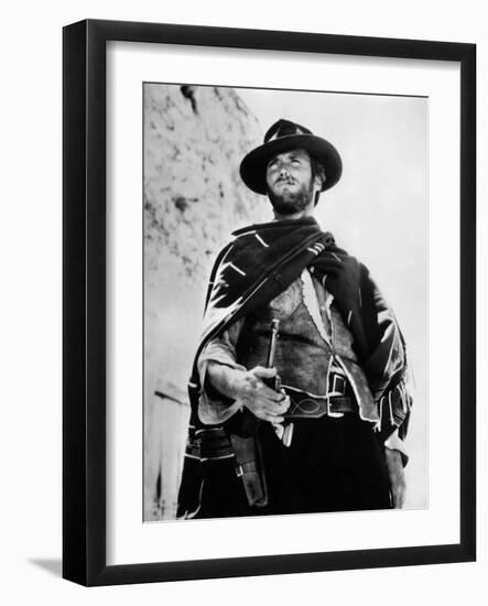 For a Few Dollars More, Clint Eastwood, 1965-null-Framed Photo