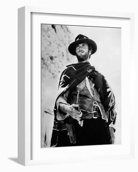 For a Few Dollars More, Clint Eastwood, 1965-null-Framed Photo