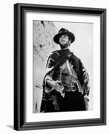 For a Few Dollars More, Clint Eastwood, 1965-null-Framed Photo