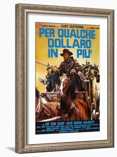 For a Few Dollars More, Clint Eastwood, 1965-null-Framed Art Print