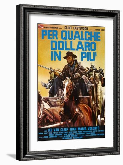 For a Few Dollars More, Clint Eastwood, 1965-null-Framed Art Print