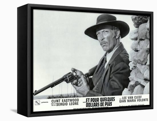 For a Few Dollars More, French Movie Poster, 1966-null-Framed Stretched Canvas