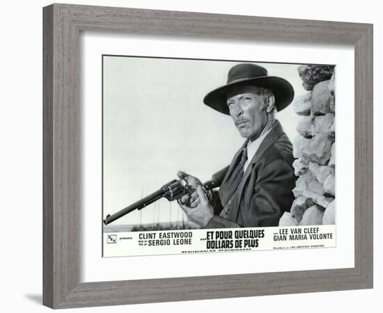 For a Few Dollars More, French Movie Poster, 1966-null-Framed Art Print