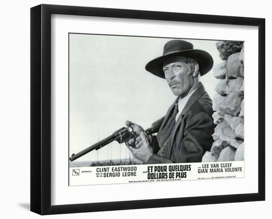 For a Few Dollars More, French Movie Poster, 1966-null-Framed Art Print