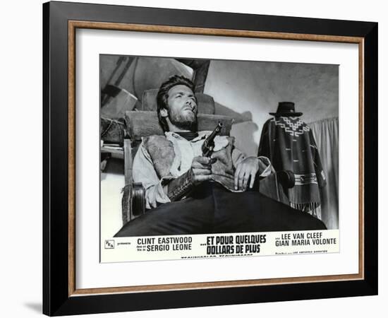 For a Few Dollars More, French Movie Poster, 1966-null-Framed Art Print