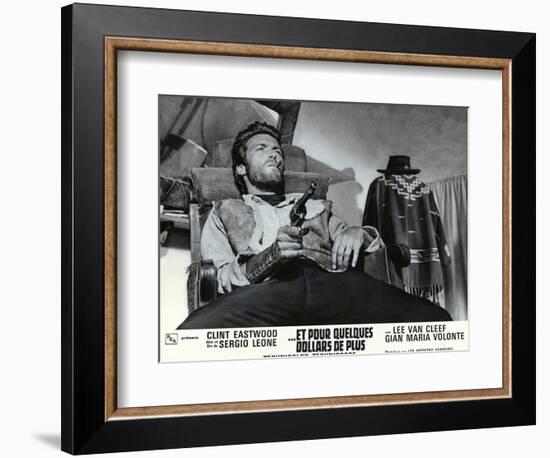 For a Few Dollars More, French Movie Poster, 1966-null-Framed Premium Giclee Print