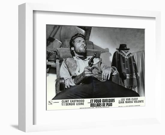 For a Few Dollars More, French Movie Poster, 1966-null-Framed Premium Giclee Print
