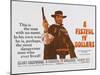 For a Few Dollars More, UK Movie Poster, 1966-null-Mounted Art Print
