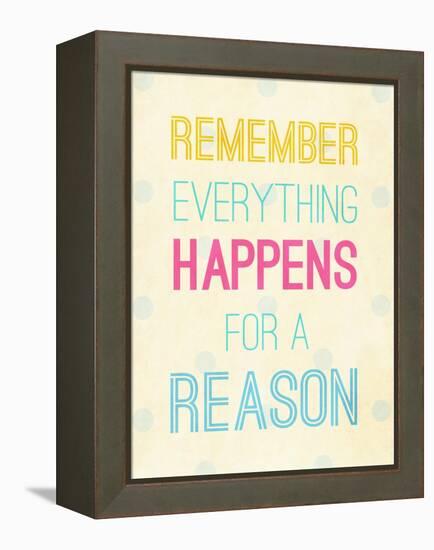 For a Reason-SD Graphics Studio-Framed Stretched Canvas