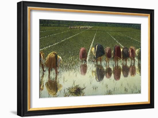 For Eighty Pennies-Angelo Morbelli-Framed Giclee Print