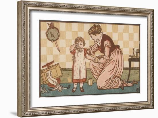 For Every Evil Under the Sun-Walter Crane-Framed Giclee Print