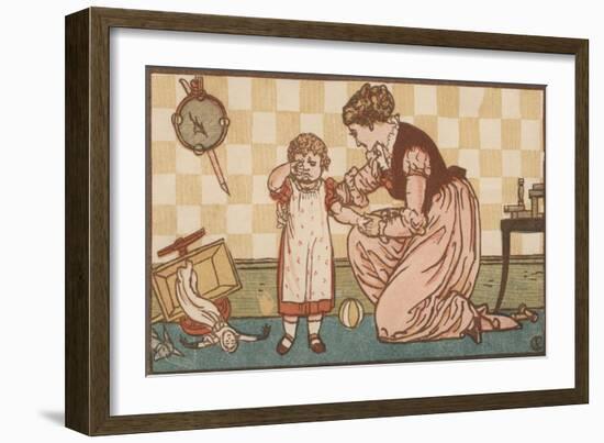 For Every Evil Under the Sun-Walter Crane-Framed Giclee Print