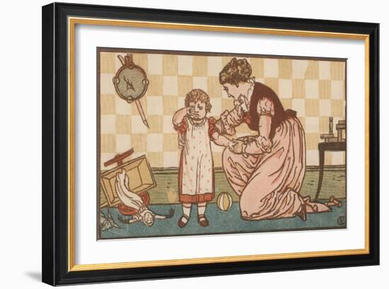 For Every Evil Under the Sun-Walter Crane-Framed Giclee Print