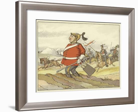 "For Fly He Could Not, If He Would Have Fled" Henry VI, Part I, Act IV, Scene 4-null-Framed Giclee Print