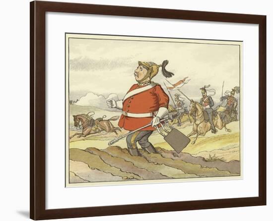 "For Fly He Could Not, If He Would Have Fled" Henry VI, Part I, Act IV, Scene 4-null-Framed Giclee Print