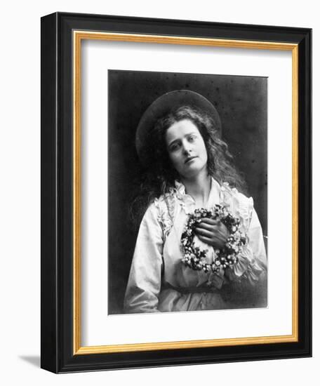 For I'M to Be Queen of the May, Mother, Illustration from 'The May Queen' by Alfred, Lord Tennyson-Julia Margaret Cameron-Framed Giclee Print