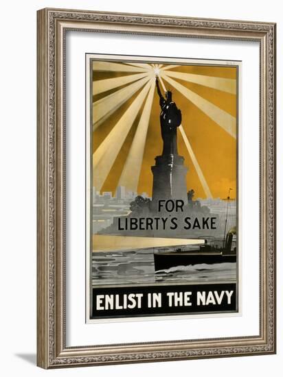 For Liberty's Sake-null-Framed Giclee Print