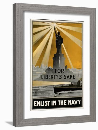 For Liberty's Sake-null-Framed Giclee Print