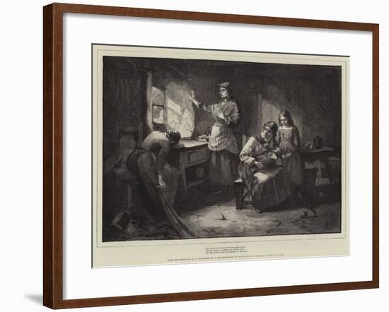 For Men Must Work and Women Must Weep-William Harris Weatherhead-Framed Giclee Print